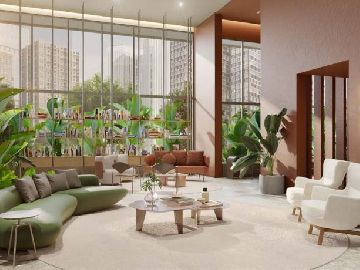 Perspectiva Ilustrada Preliminar Lobby