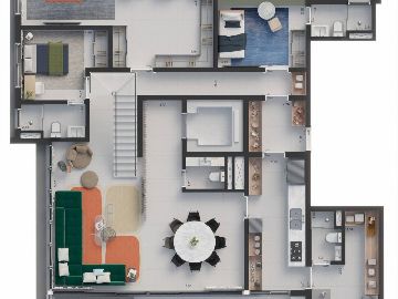 Duplex - 370m� - (Inferior)