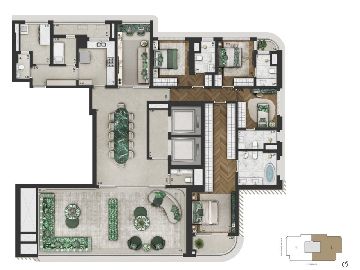 Planta Padr�o- Final 02- 279.3m�