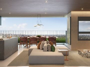 PPerspectiva Ilustrada Living 128m�