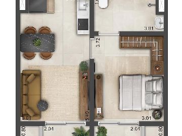 Planta 43m�