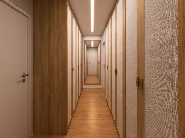 Perspectiva 3D do Closet M�ster