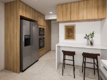 Perspectiva 3D Cozinha