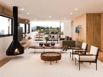 Perspectiva 3D Living, Piscina e Gourmet