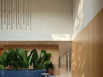 Perspectiva Ilustrada do Lobby