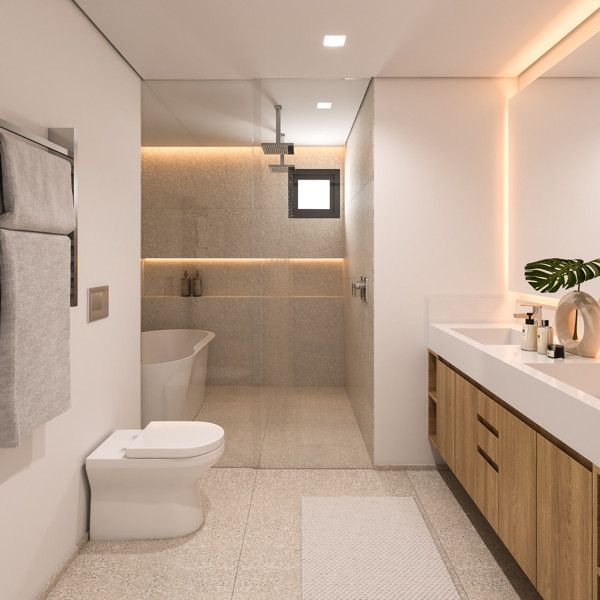 Perspectiva 3D Banho Master