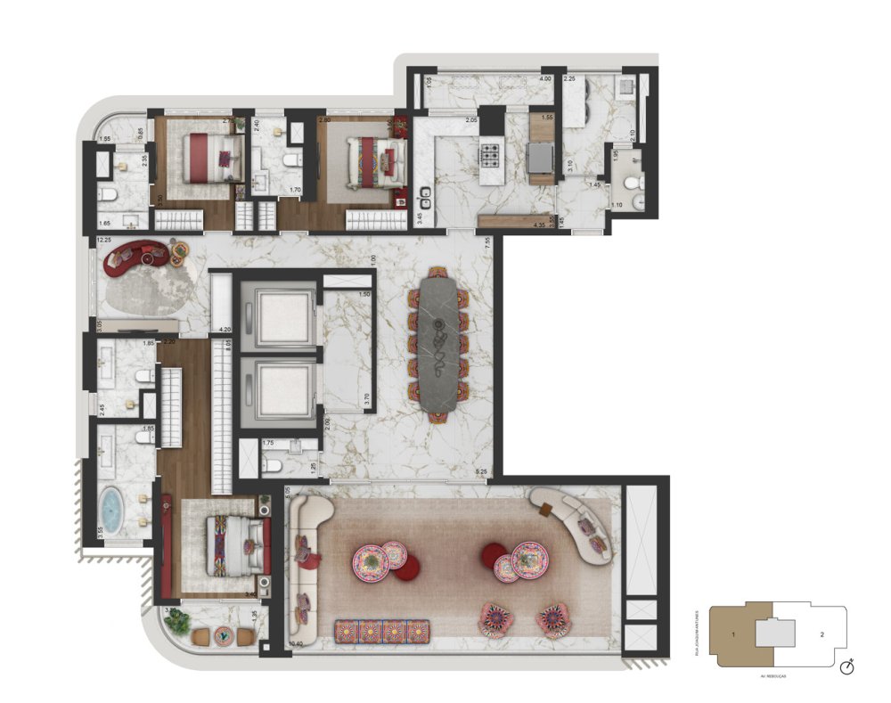 Planta Op��o 2- Final 01- 246.8m�