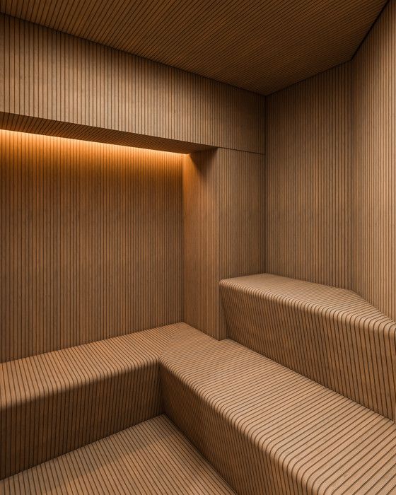 Perspectiva 3D Sauna