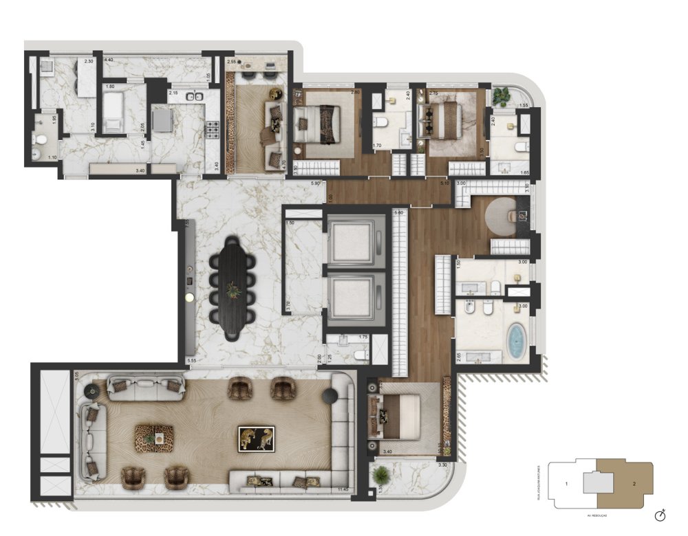 Planta Op��o 1- Final 02- 279.3m�