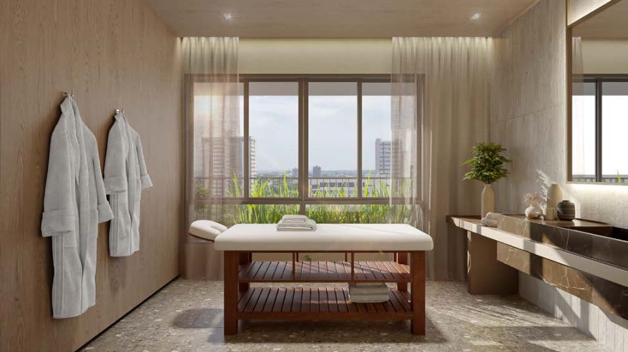 Perspectiva Ilustrada Preliminar Massagem