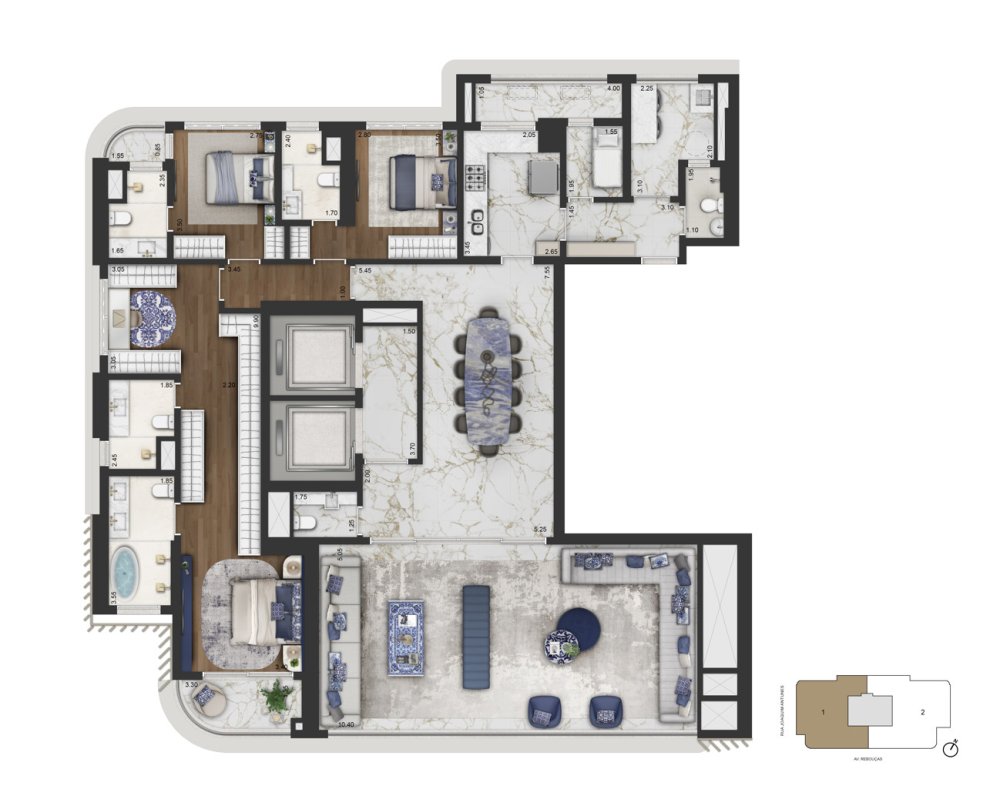 Planta Op��o 1- Final 01- 246.8m�