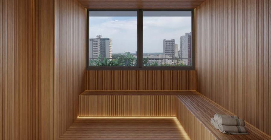 Perspectiva Ilustrada Preliminar Sauna