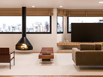 Perspectiva 3D Living