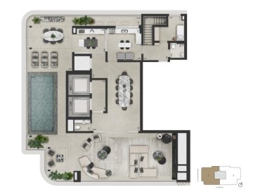 Planta padro- Final 01- Duplex superior- 516.4m