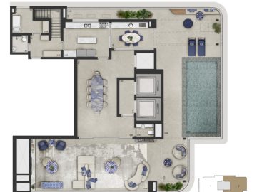 Planta padro- Final 02- Duplex superior- 591.5m