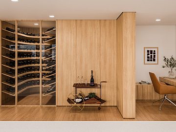 Perspectiva 3D Living e Adgega