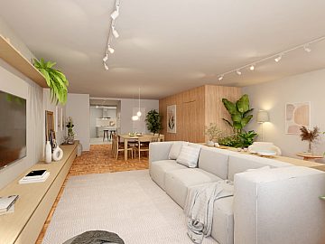 Perspectiva Ilustrada da Sala