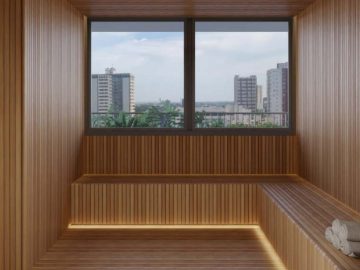 Perspectiva Ilustrada Preliminar Sauna
