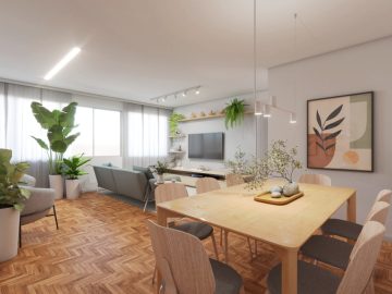 Perdspectiva Ilustrada da Sala