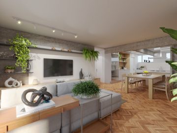 Perspectiva Ilustrada Sala